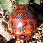 Southwest and Kokopell Designs Hanging Egg