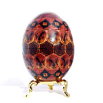 Tiled Kokopelli and Southwest Design Art Egg