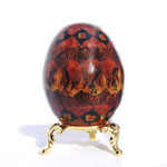 Kokopelli and Arizona Designs Glass Smooth Egg