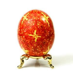 Hot Colors Kaleidoscope Art Egg Hot Colors Kaleidoscope Art Egg