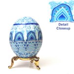 Taj Mahal Inspired Art Egg